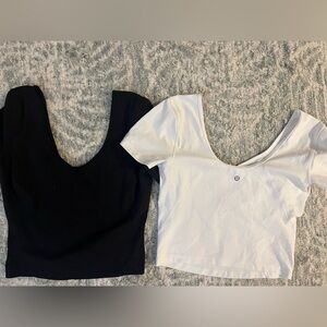 2 pack Lululemon align short sleeve
